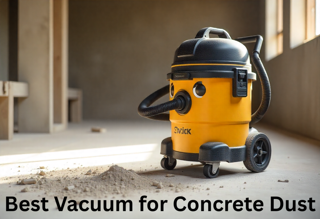 Best Vacuum for Concrete Dust