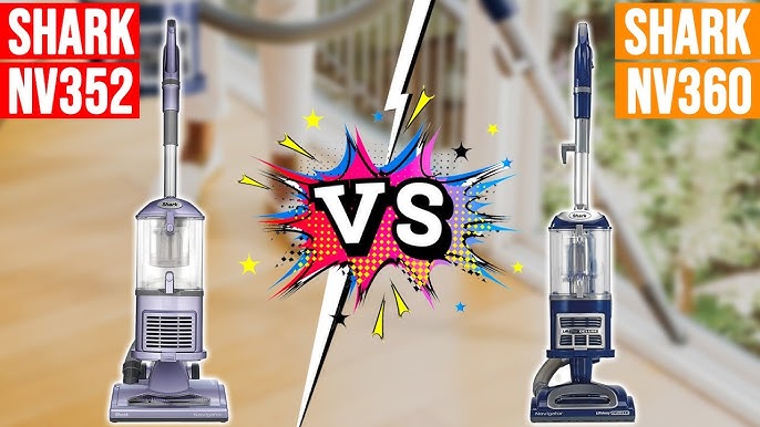 Difference between Shark Navigator Nv352 And Nv360