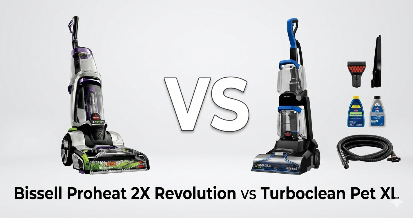 Bissell Proheat 2X Revolution vs Turboclean Pet XL: Which Suits You Better?