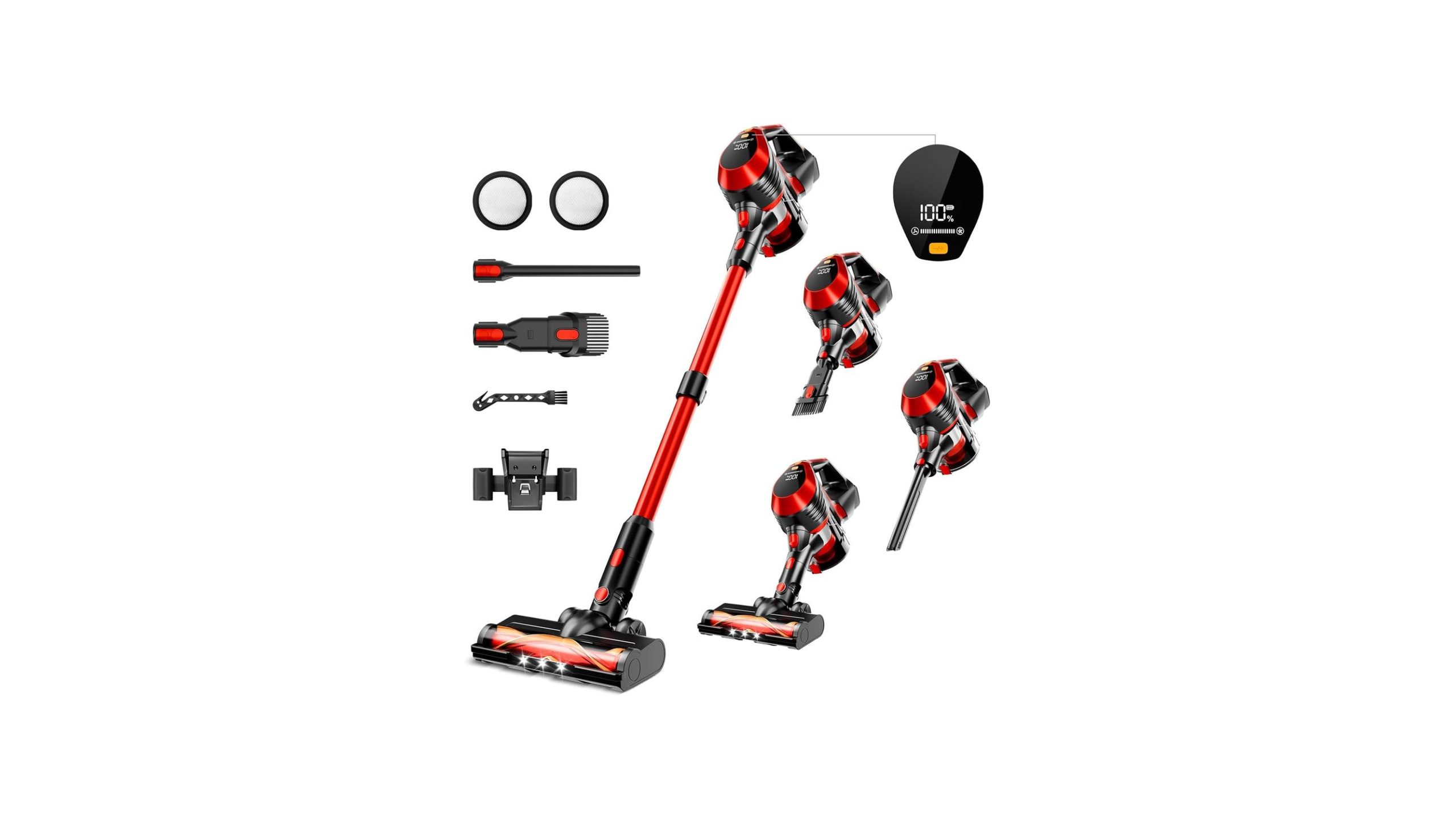 Cordless Vacuum Cleaner – Lightweight, 35Kpa Home Stick: Hon