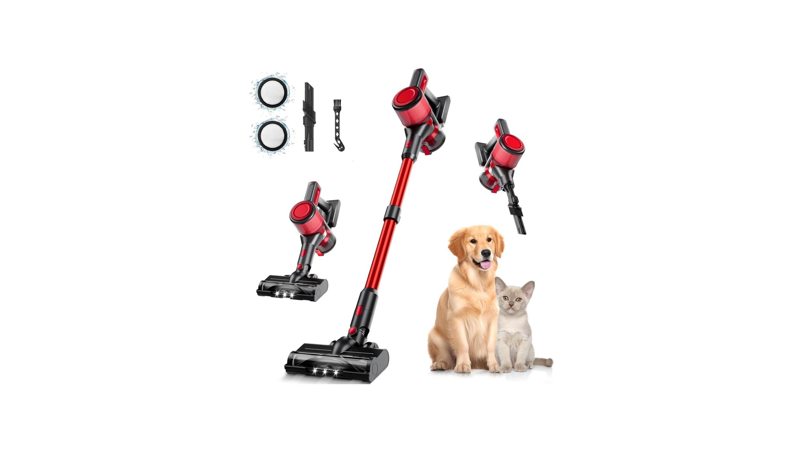 Cordless Vacuum Cleaner Home, 8-in-1 Lightweight – Complete