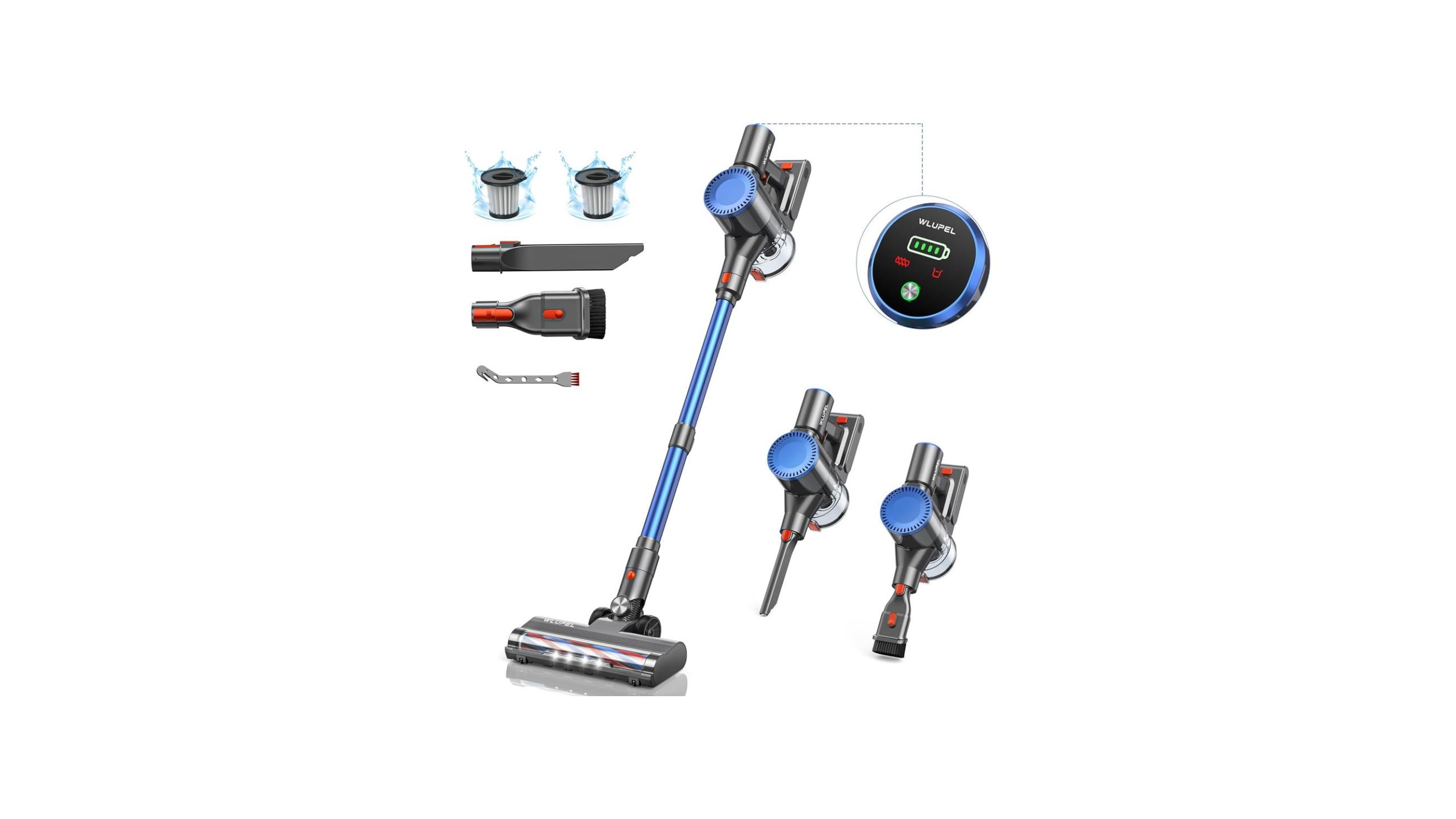 WLUPEL Cordless Vacuum Cleaner, 30KPA 400W – In-Depth Review