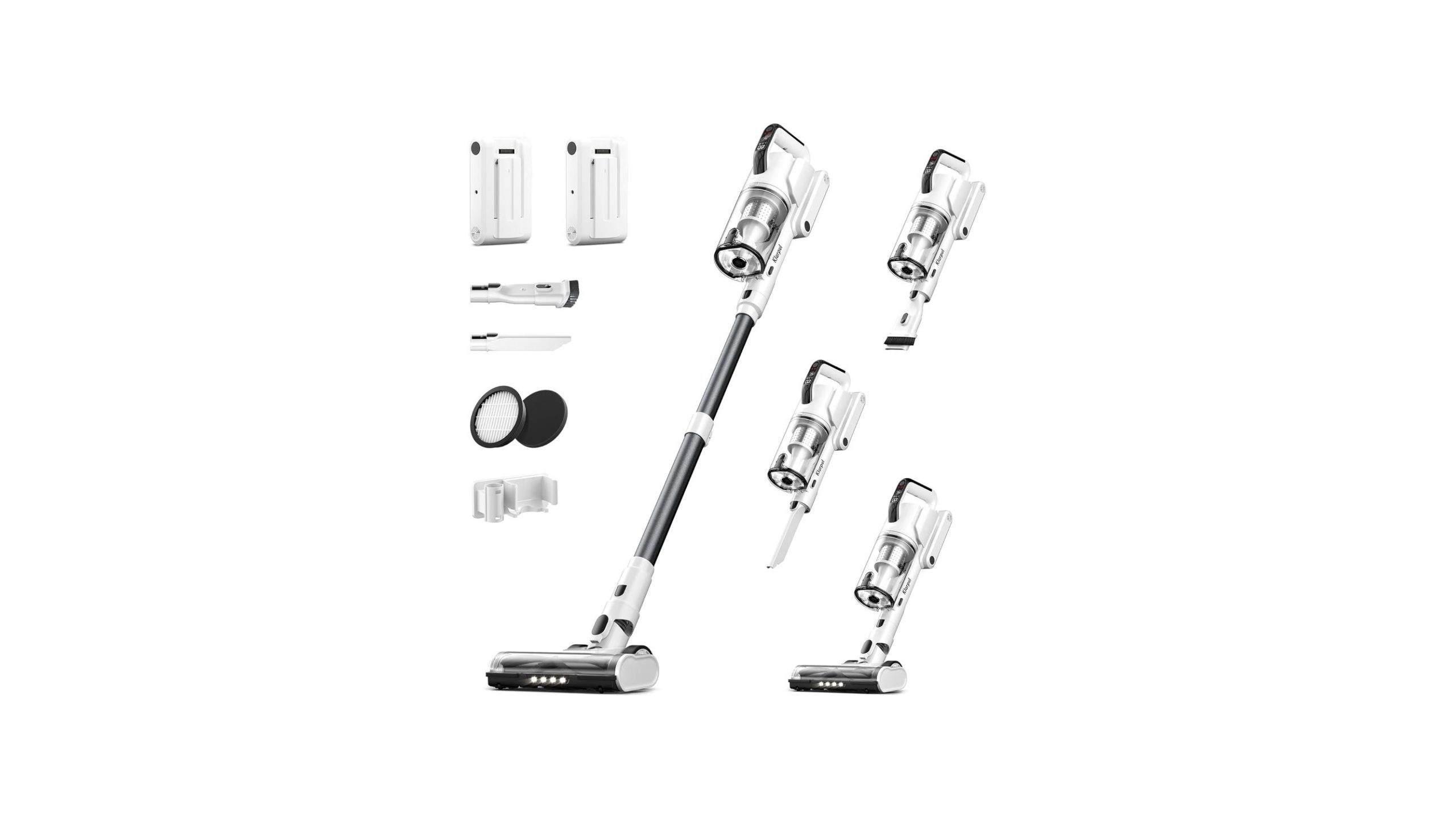 Cordless Vacuum Cleaner, 2 Batteries 140 Mins Runtime – Hone