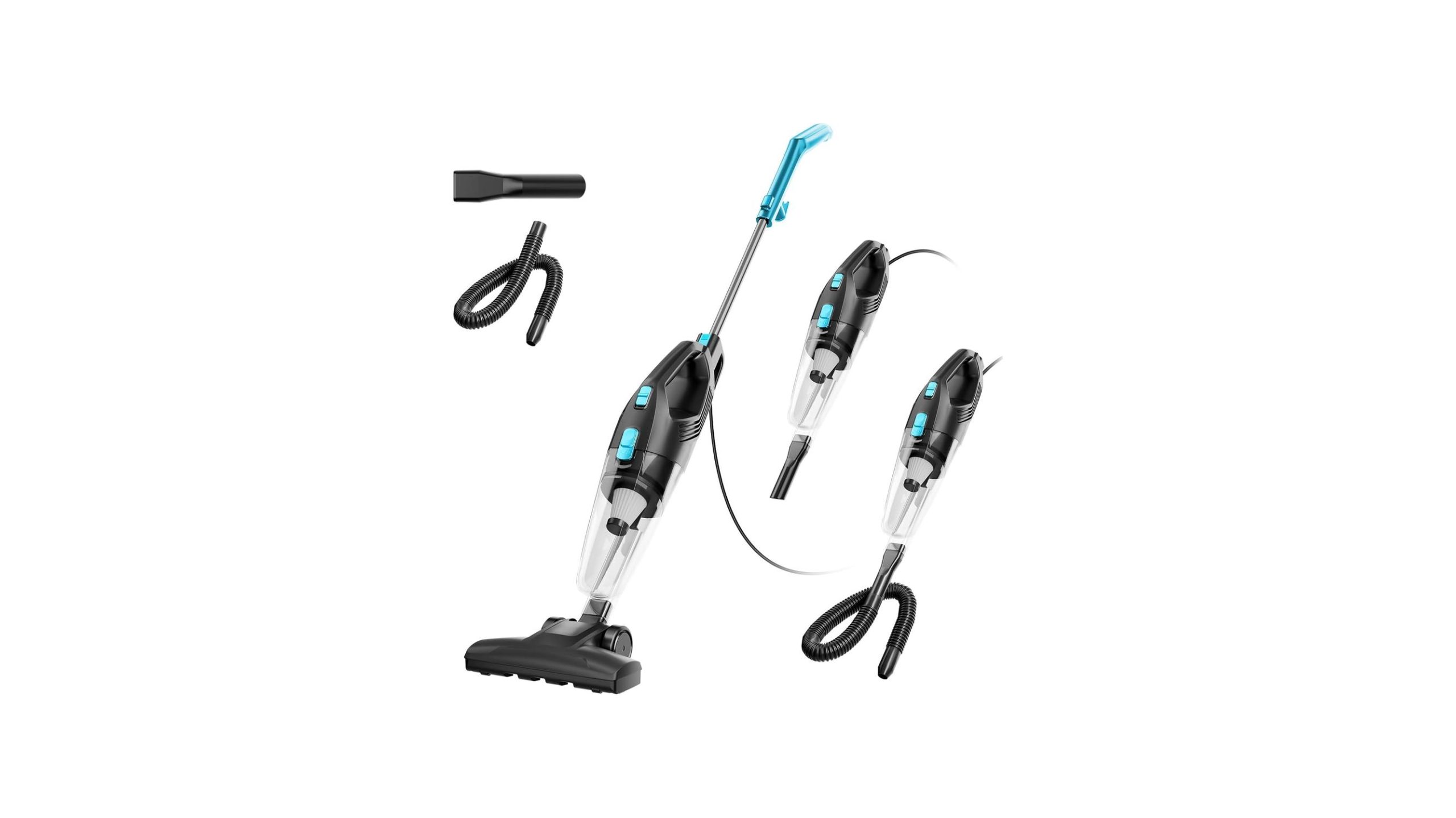 Corded Stick Vacuum Cleaner – Lightweight, Powerful Suction
