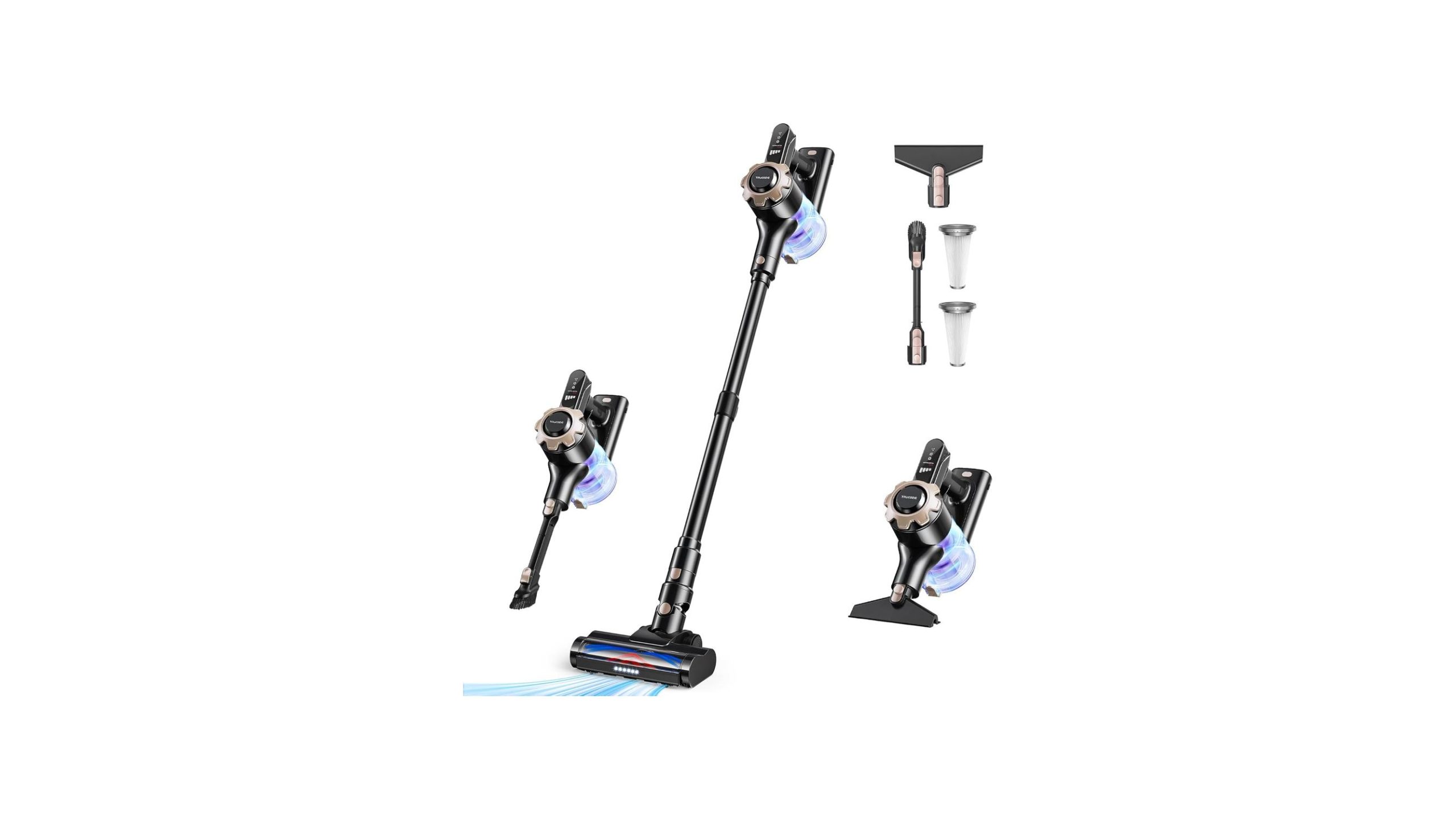 Trucozie Cordless Vacuum Cleaner, 8-in-1 Lightweight – Hones