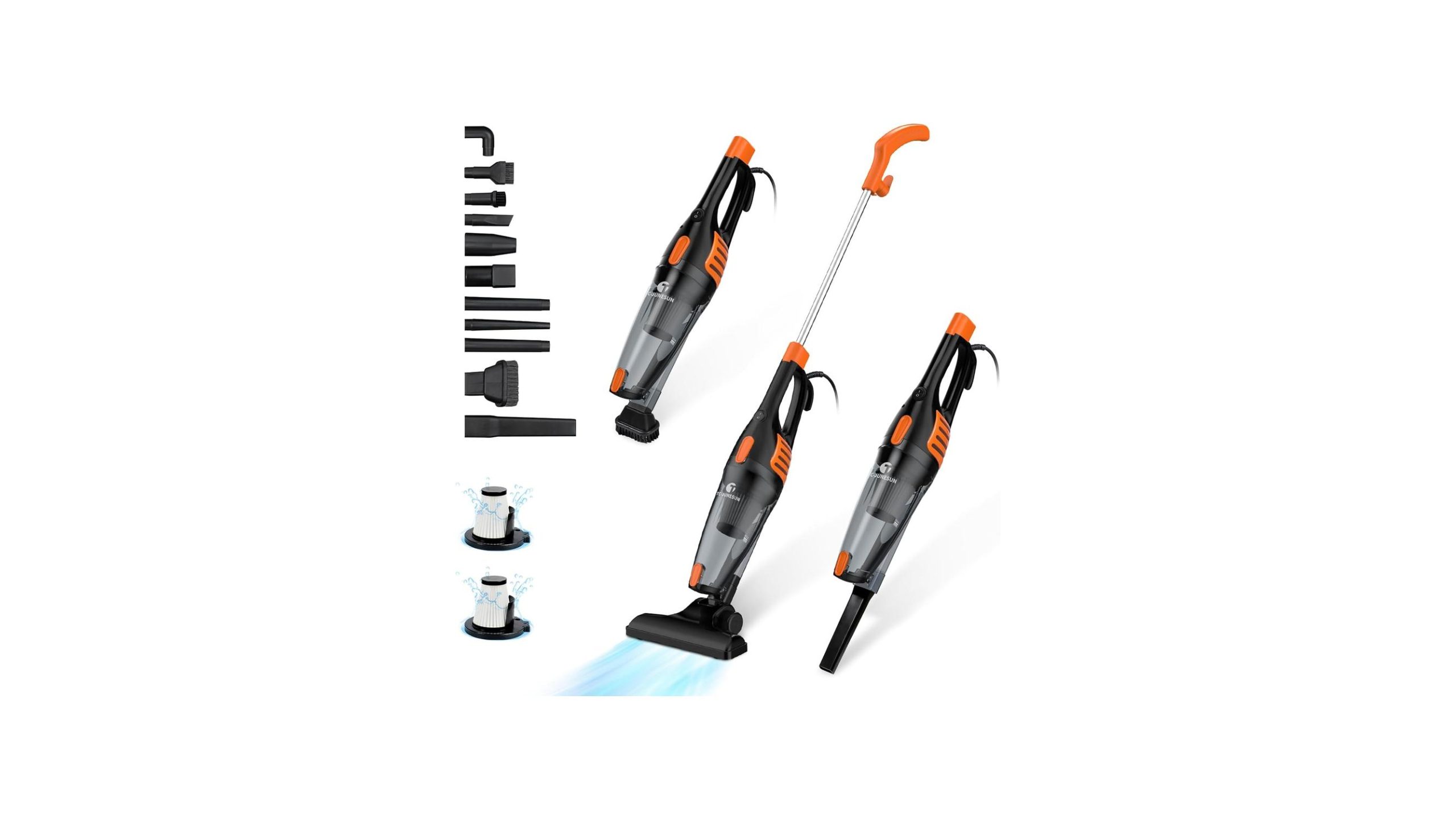 Corded Vacuum Cleaner, 12 in 1 Ultra-Lightweight Vacuum – In