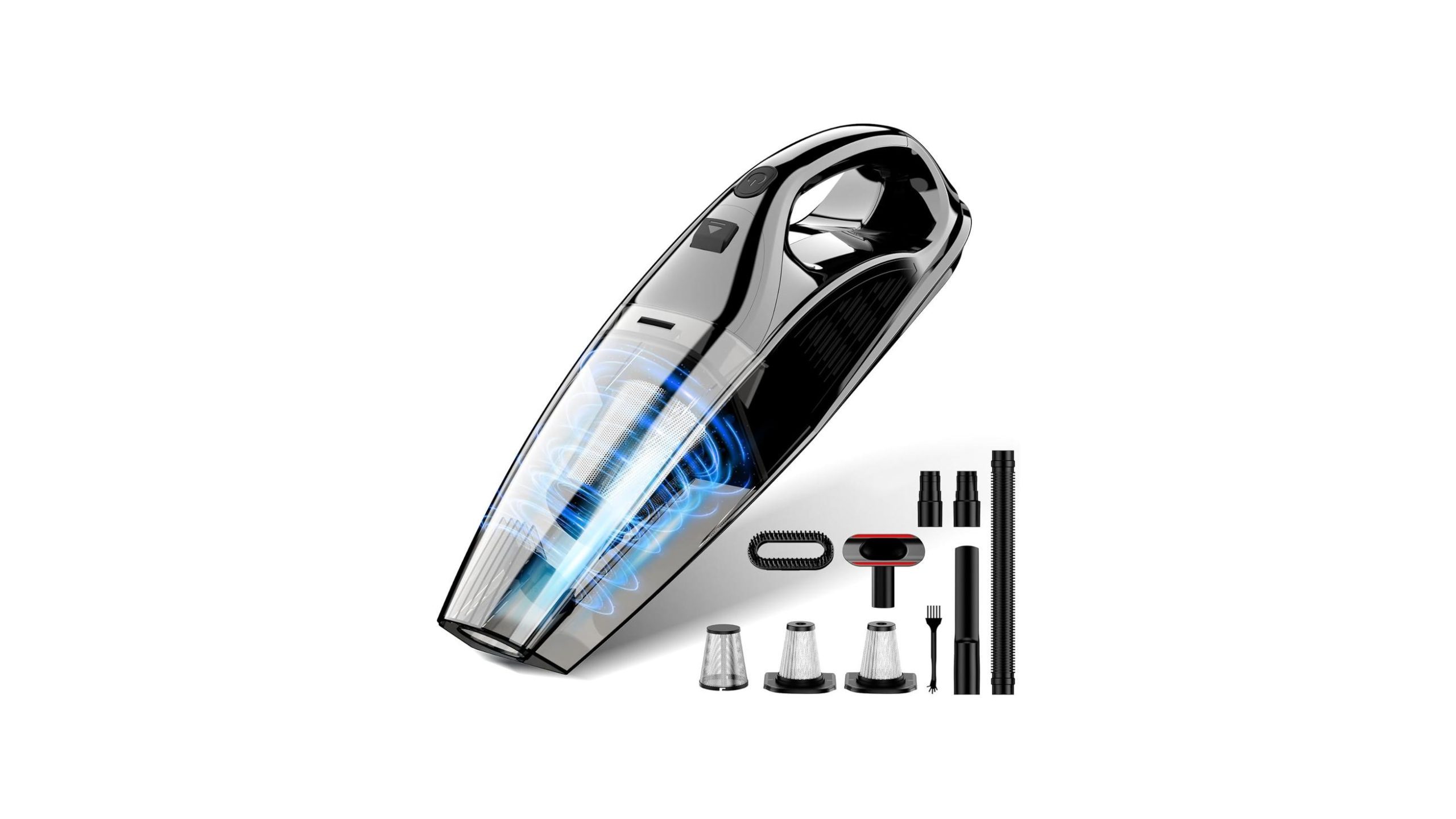 Handheld Vacuum Cordless Rechargeable Portable Car Vacuum, 7
