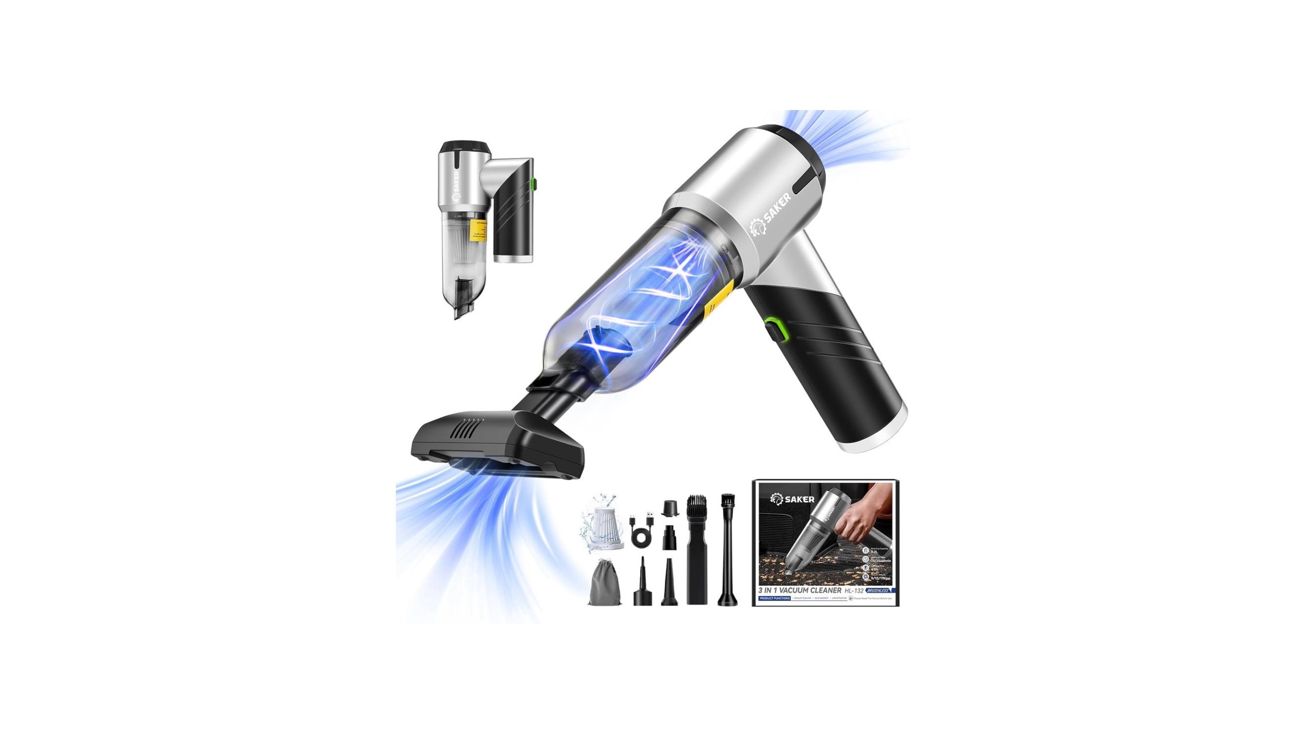 Saker Handheld Car Vacuum – Detailed Review