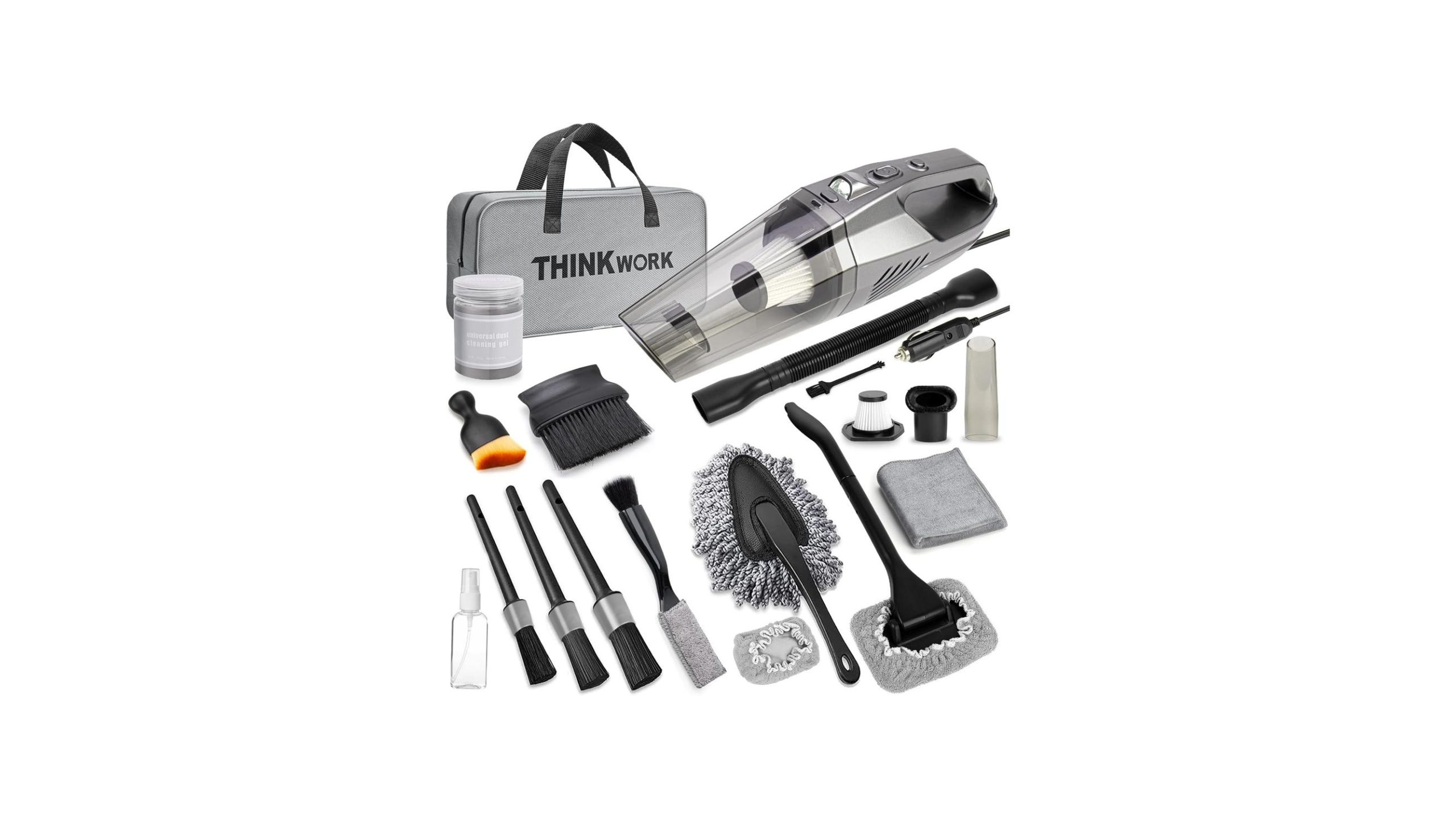 THINKWORK Car Cleaning Kit, Car Vacuum Kit – Honest Review