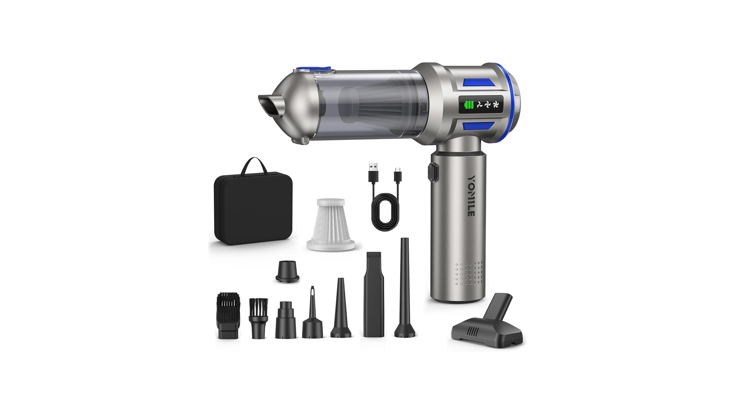 Mini Vacuum Cleaner, 2 in 1 Brushless Car – Unbiased Review