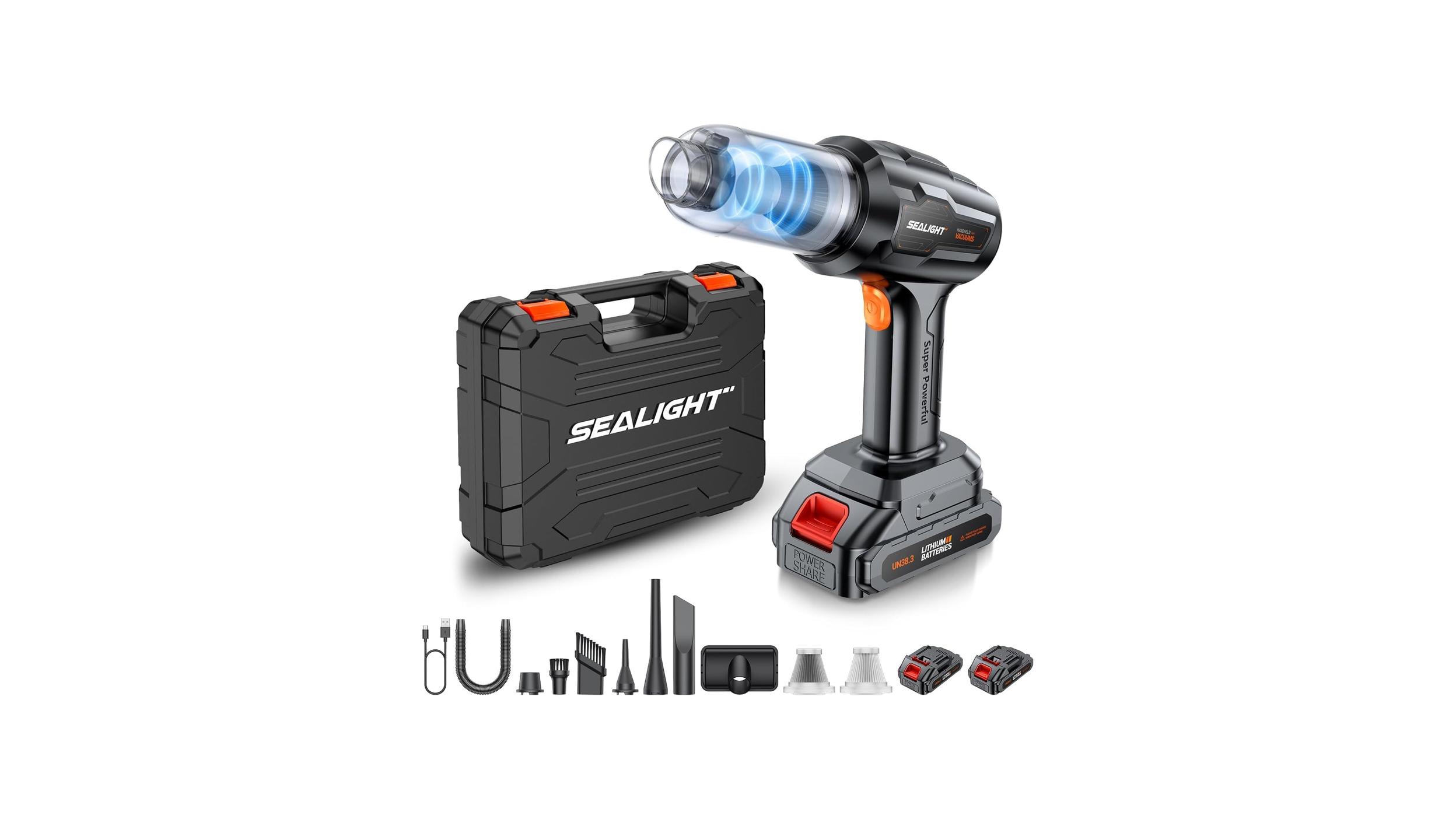 SEALIGHT Handheld Car Vacuum Wireless – Honest Review