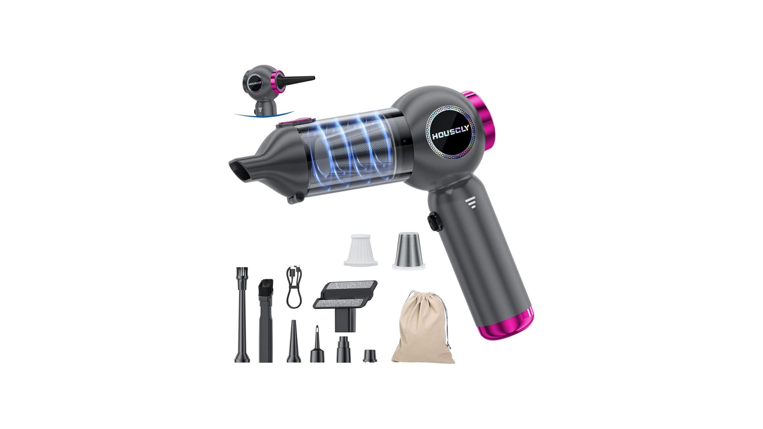 Handheld Car Vacuum Portable Cordless High Power Small – Pro