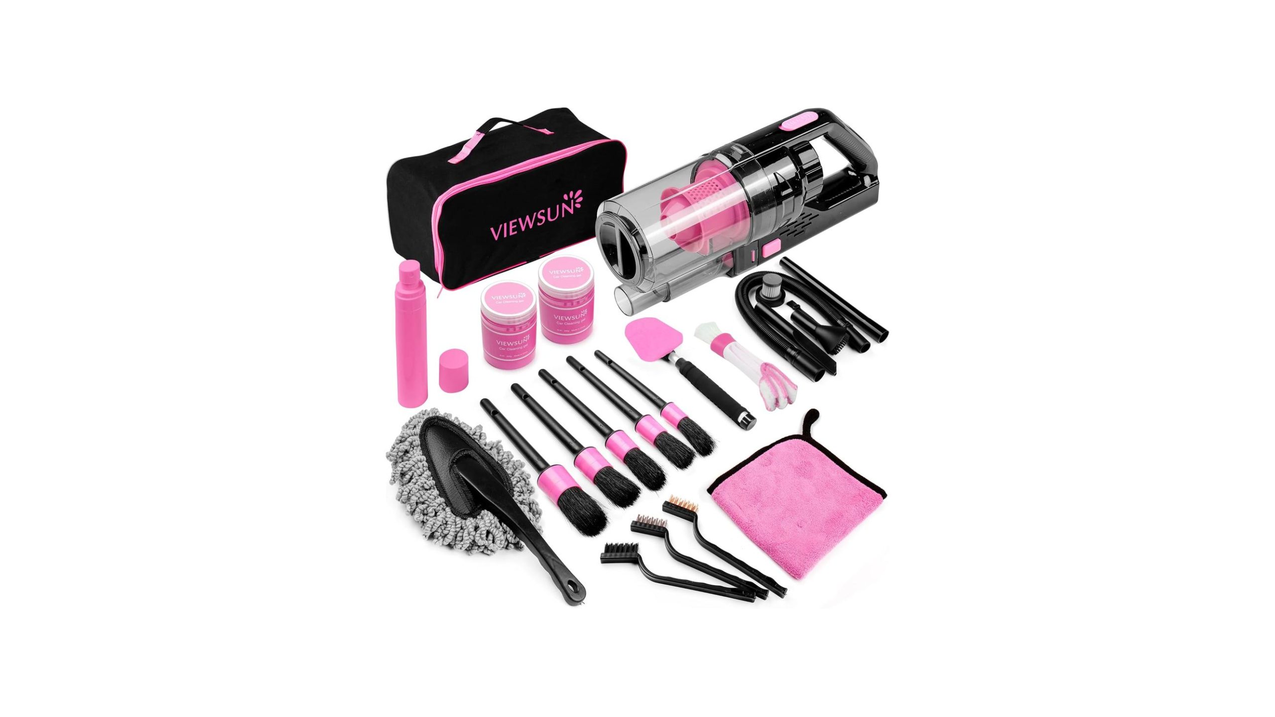 Viewsun 17pcs Car Cleaning Kit: In-Depth Review