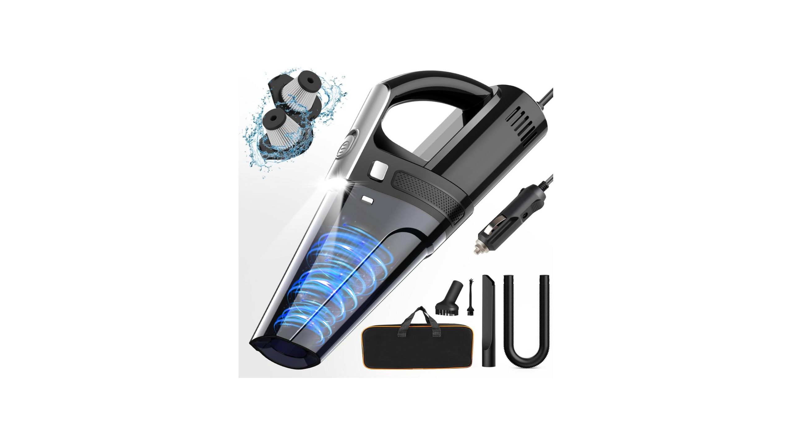 Car Vacuum, Portable Car Vacuum Cleaner 7000PA – Detailed Re