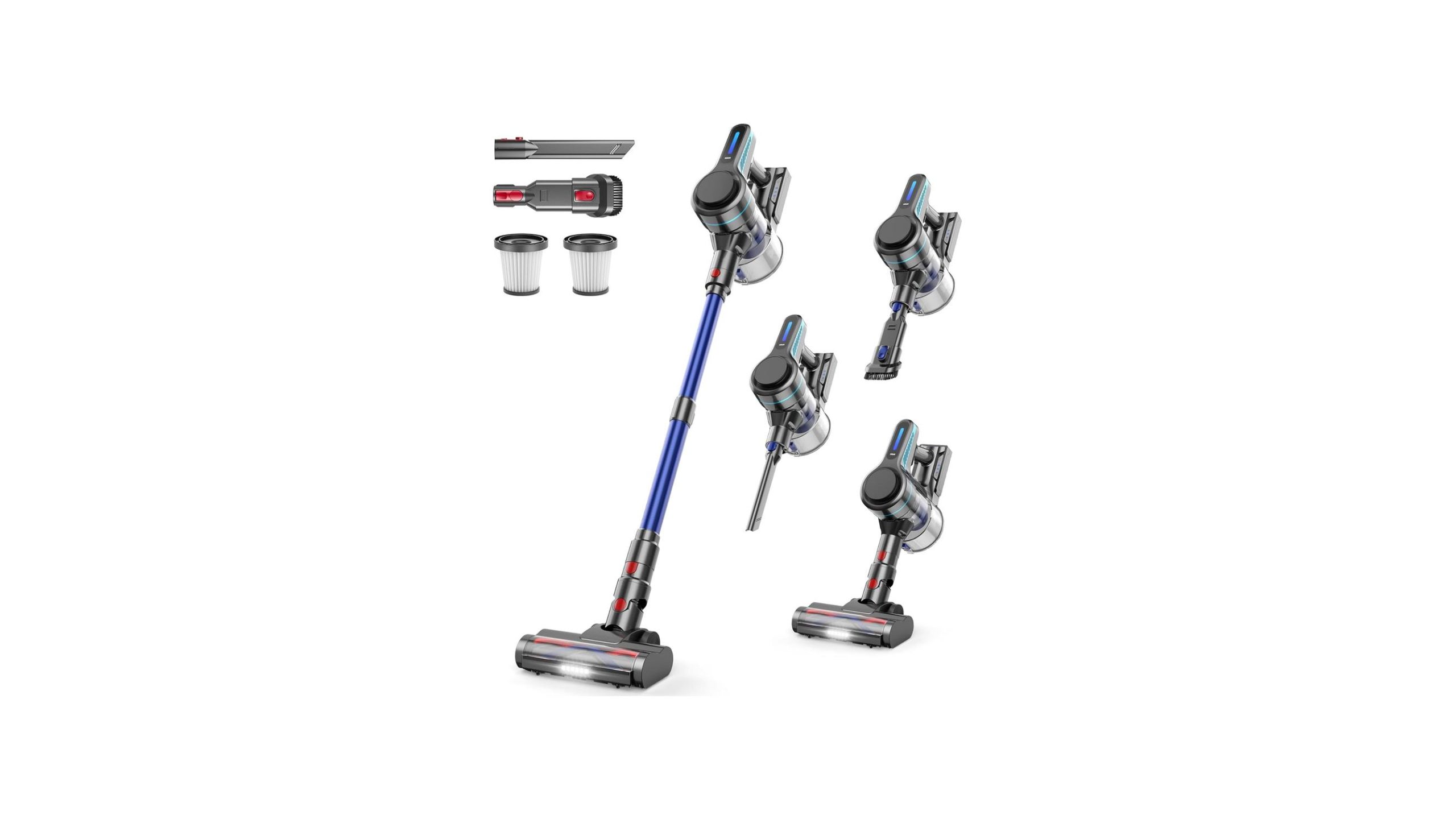 NADALY Cordless Vacuum Cleaner Home, 500W 40KPA Stick – In-D