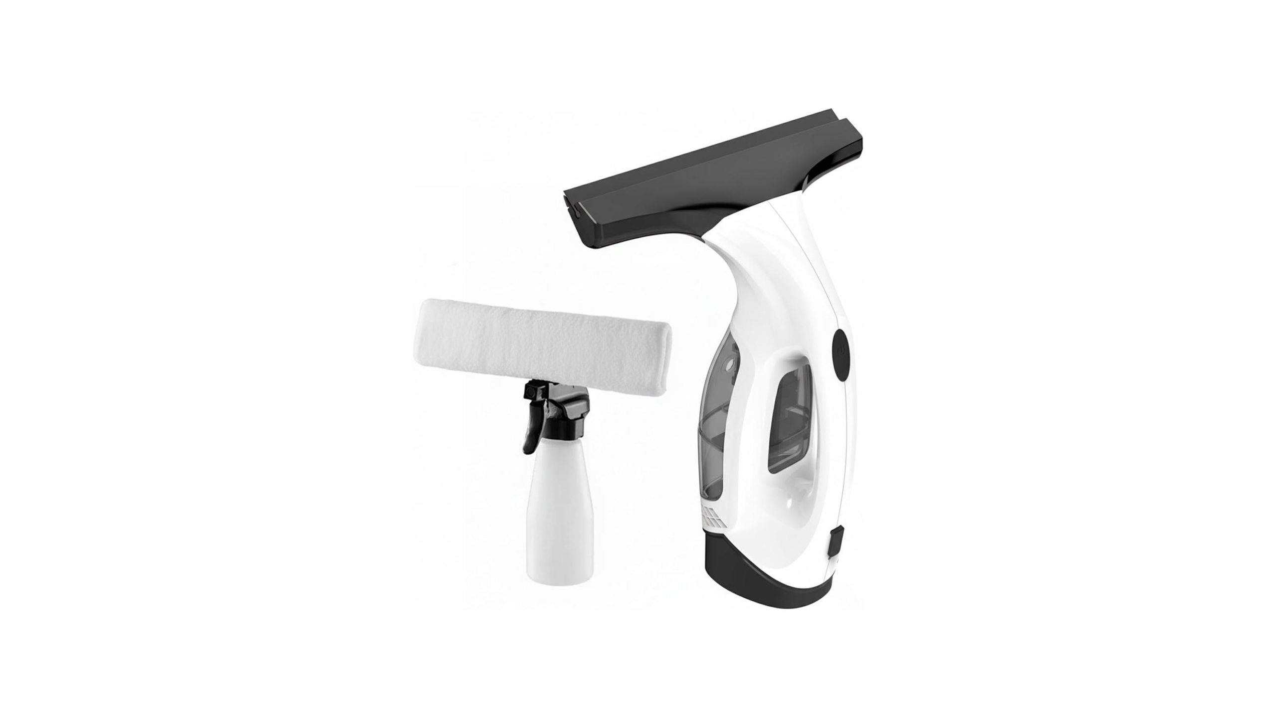 Cordless Window Vacuum Squeegee Detachable Water Tank, 2000P