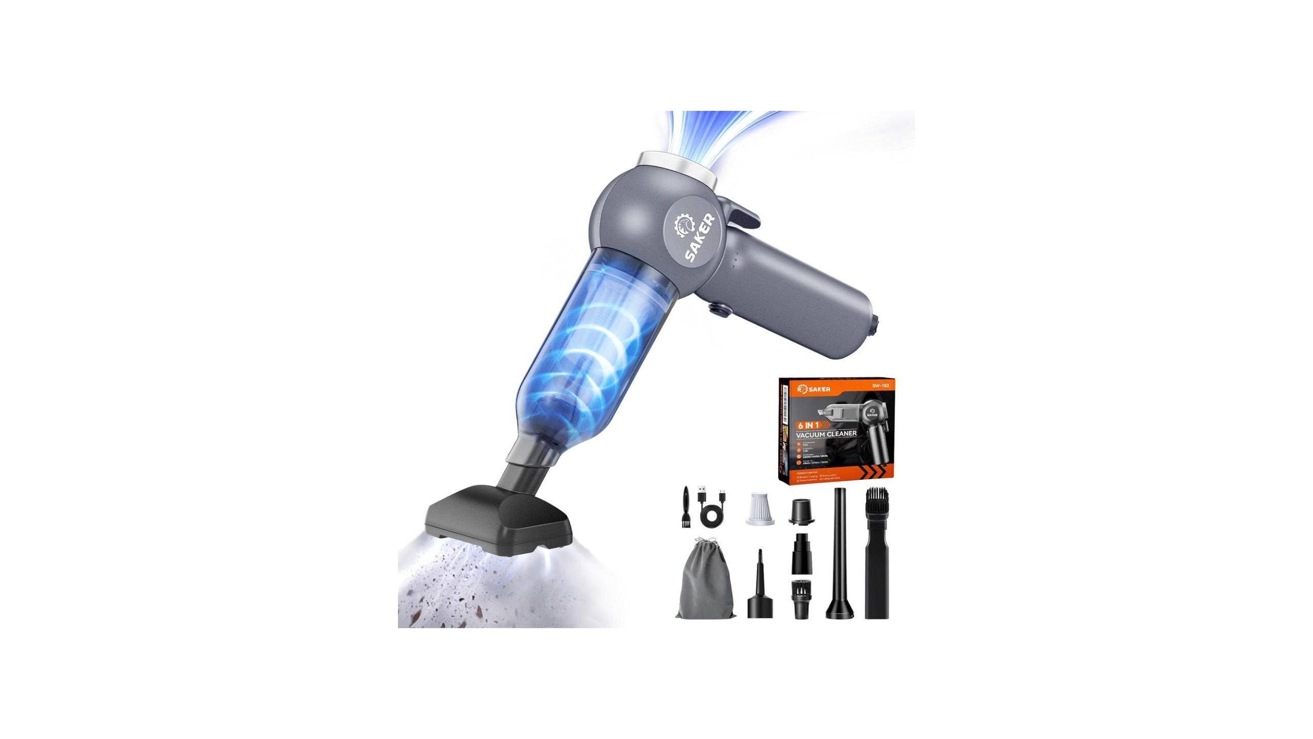 Saker 6 in 1 Car Vacuum Cleaner – Honest Review
