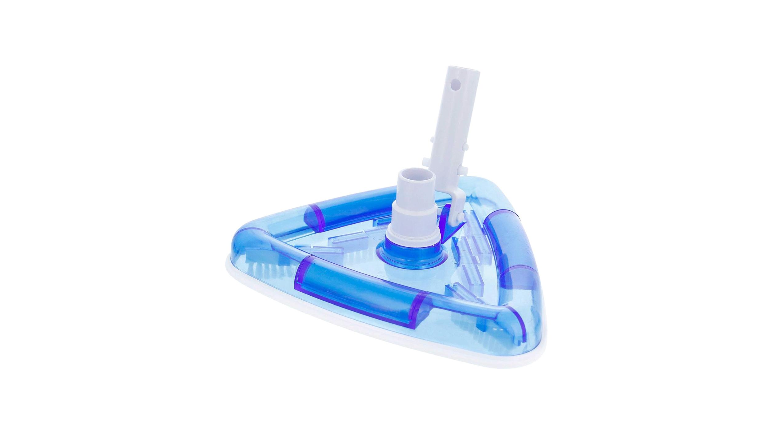 U.S. Pool Supply Weighted Transparent Triangular Pool Vacuum