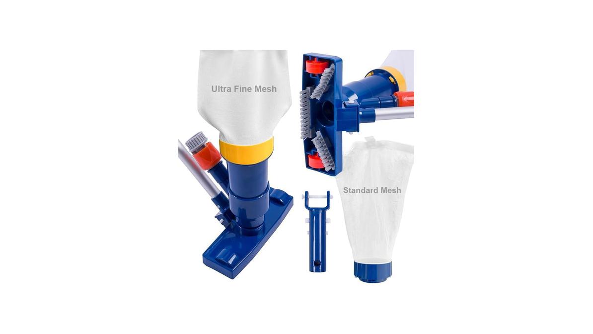 POOLAZA Manual Pool Vacuum Above Ground Pool Upgrade – Hones