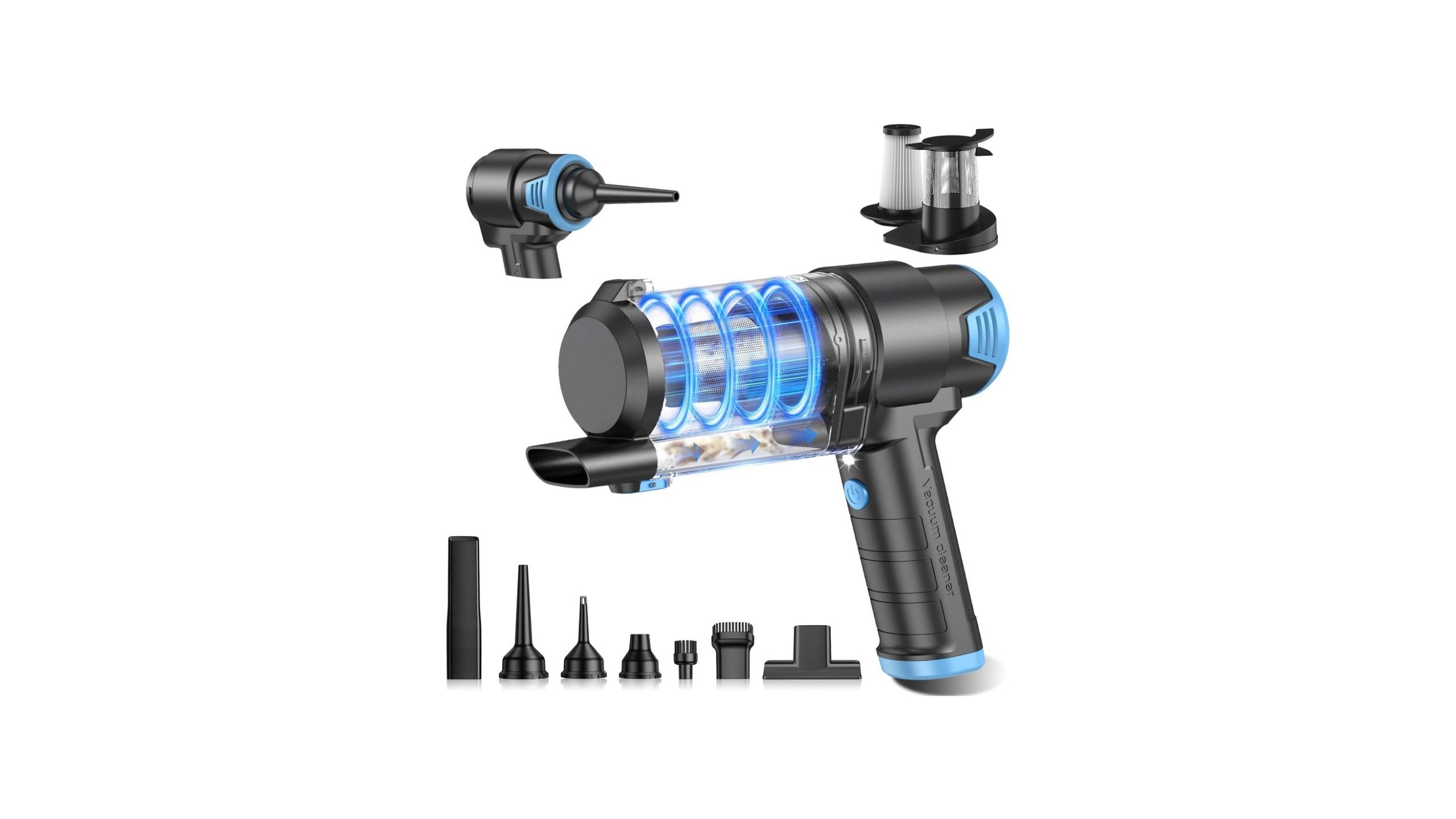 KMM Handheld Car Vacuum Cleaner, Air Duster & – Is It Worth