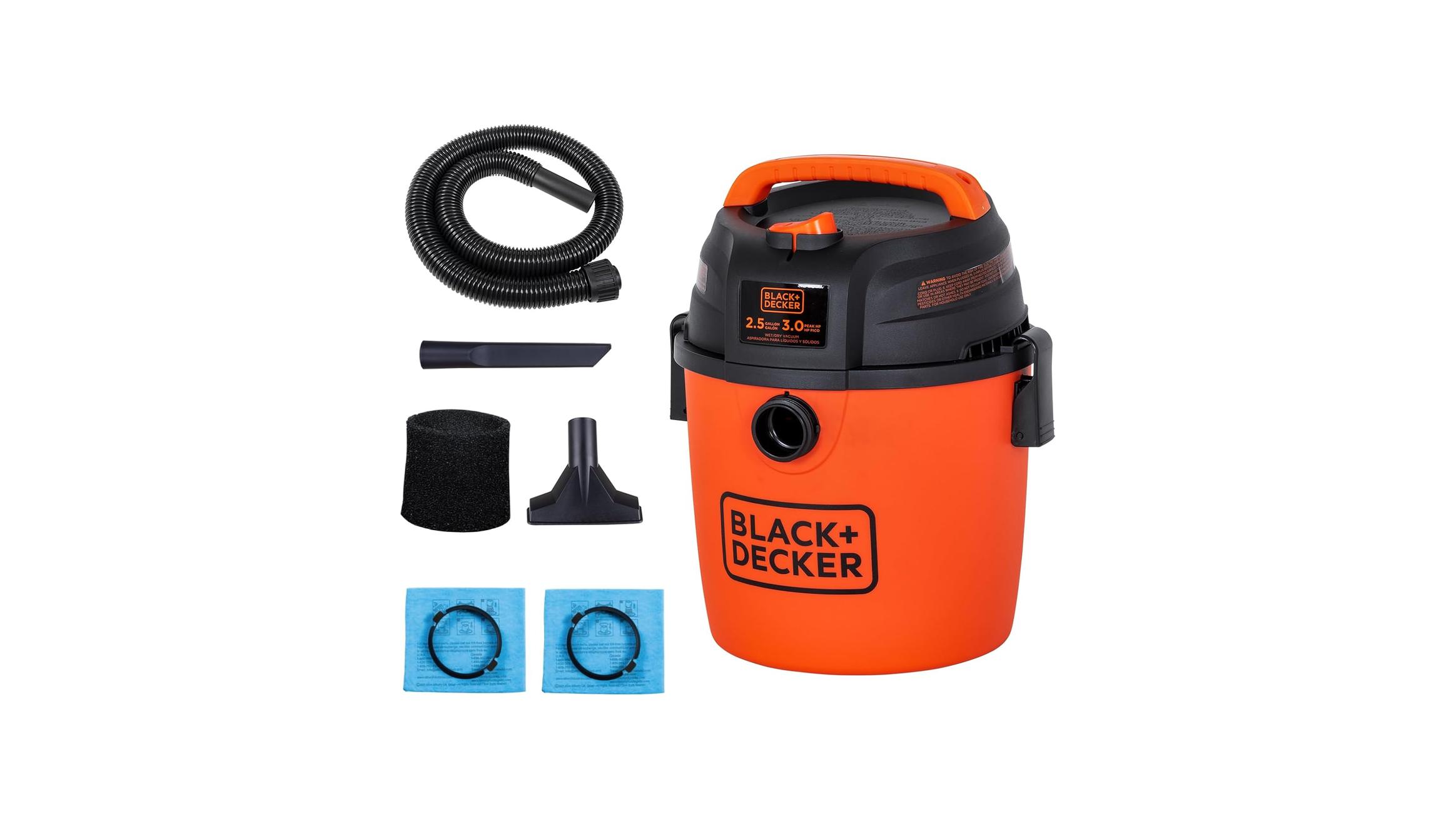BLACK+DECKER 2.5 Gallon Shop Vac, 3 HP Wet – Expert Review
