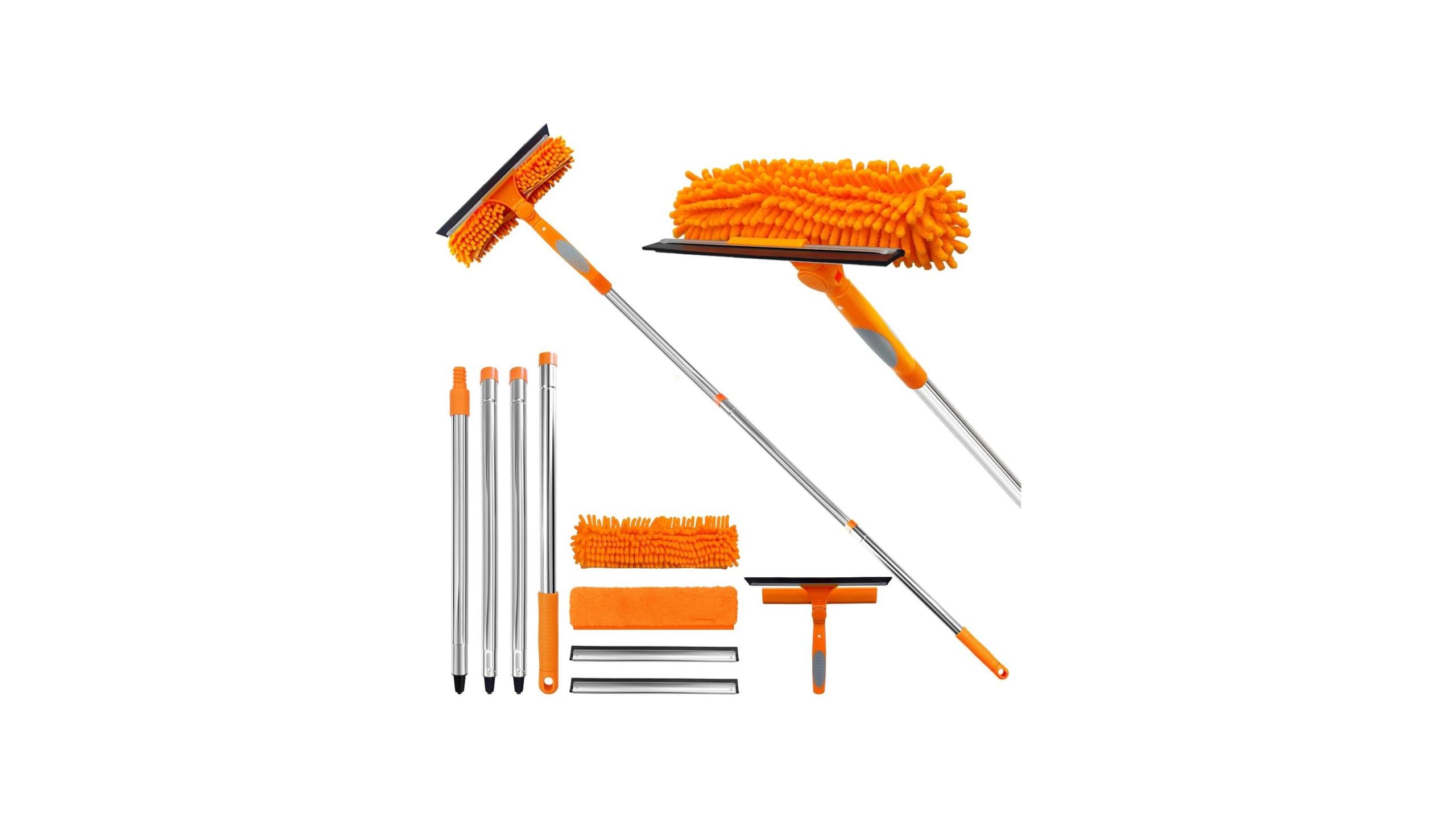 LILISPAI 67″ Squeegee Window Cleaner 2 in 1 – In-Depth Revie