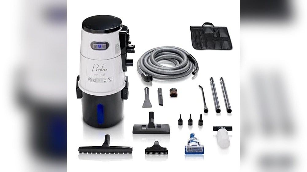Prolux Professional Shop White Wall Mounted Garage Vac Review