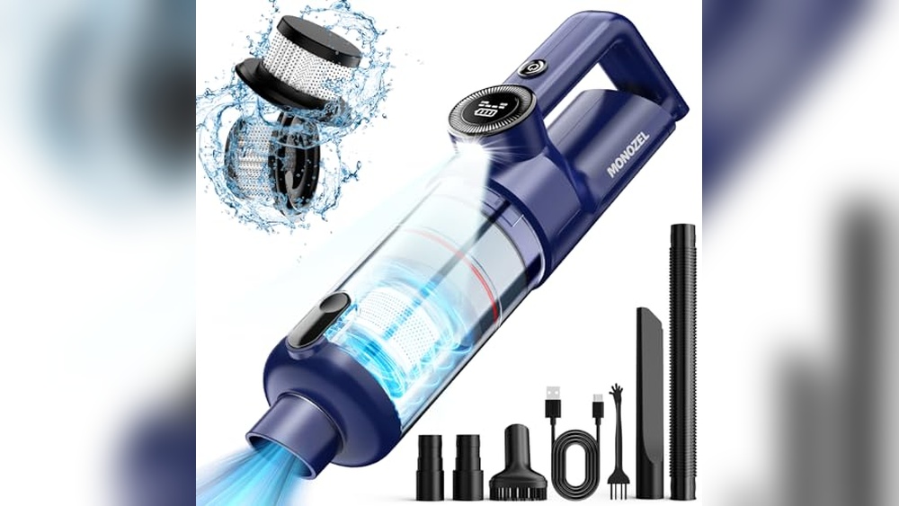 MONOZEL Handheld Vacuum Cordless Review: Powerful & Portable