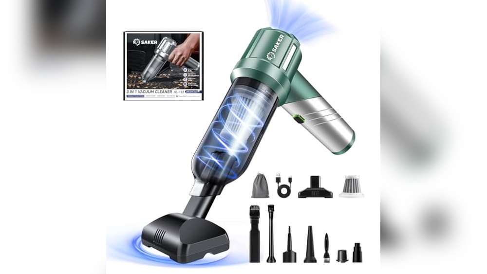 Saker Foldable Handheld Car Vacuum Cleaner HL133 Review & Benefits